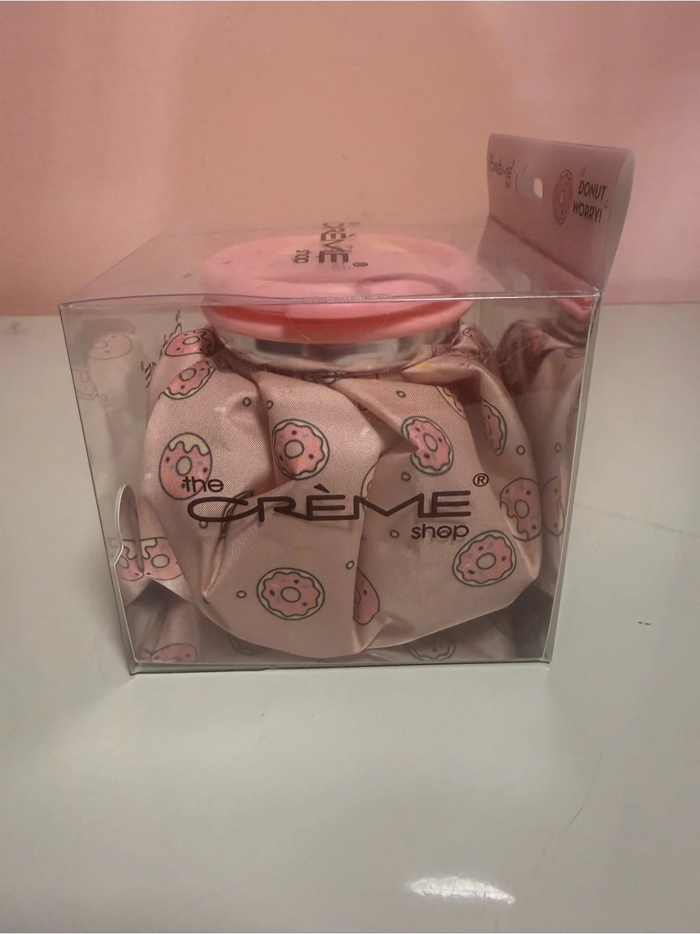 The Crème Shop Chill Therapy Reusable Waterproof Ice Bag Pain Relief Pink L